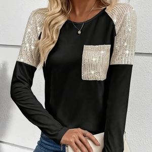 Black sequined polo NWT